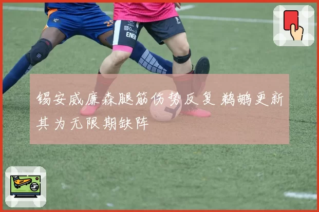 锡安威廉森腿筋伤势反复 鹈鹕更新其为无限期缺阵